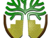 Logo Pewün paisajismo. Diseño y mantención