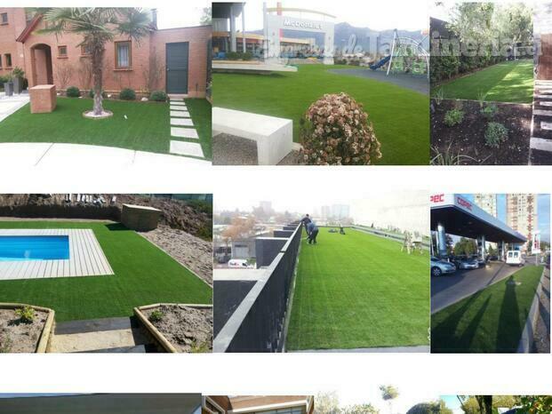 Pasto sintetico Tecgrass. Disponible en varios diseños